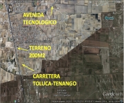 Venta de Terreno en San Miguel Totocuitlapilco, cerca de la carretera Toluca- Tenango.